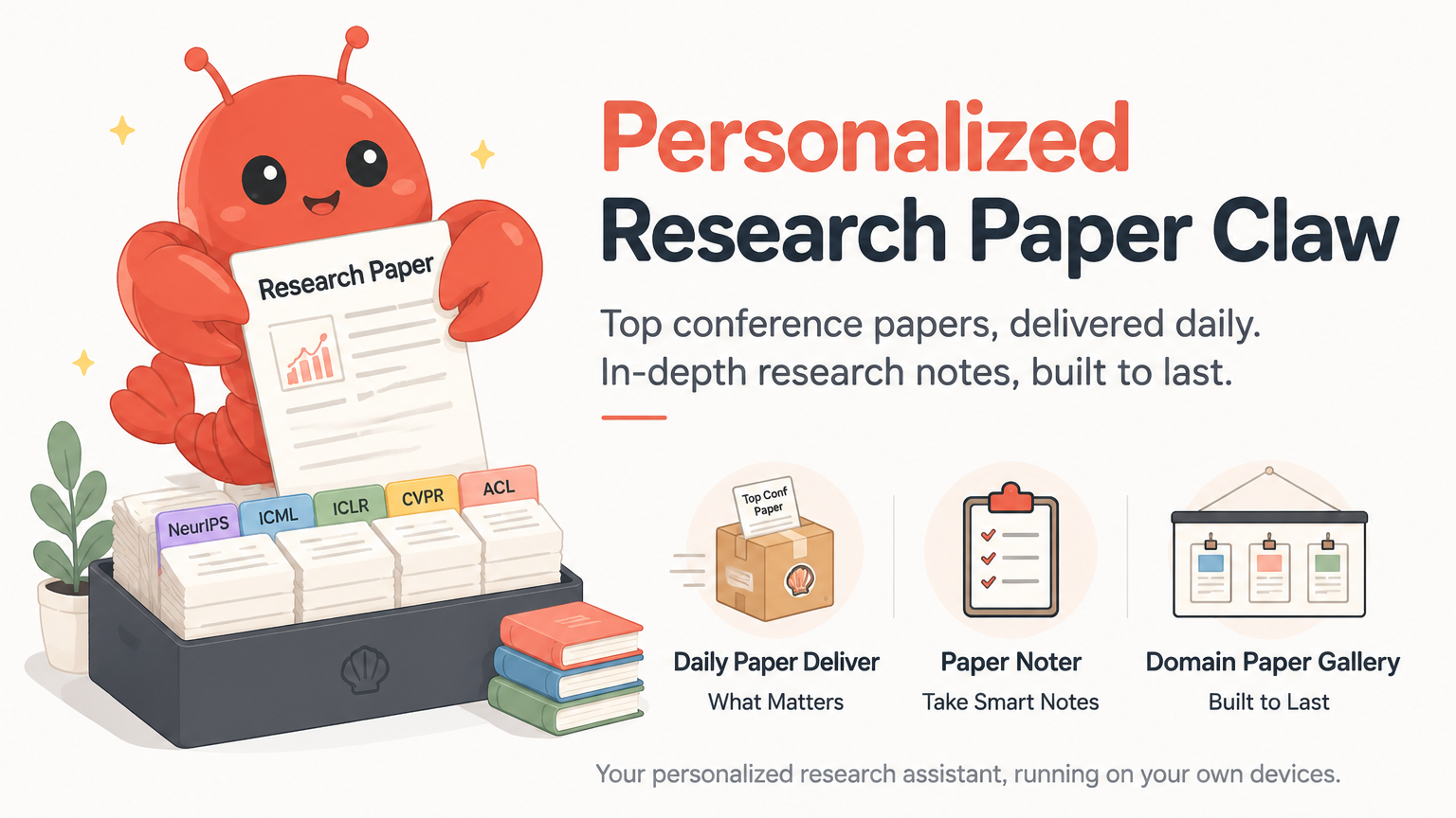 Personalized Research Paper Claw